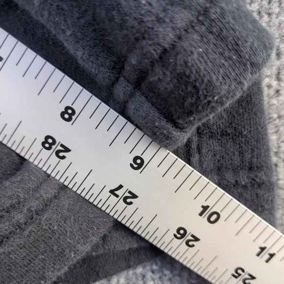 Under Armour Women's Sweat Shorts Black Size M Cotton Blend Slash Pockets - Picture 10 of 12